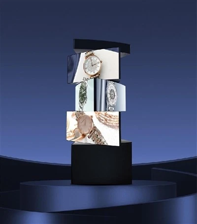 Pannello display LED a tre prismi ruotante a 360 gradi Litestar