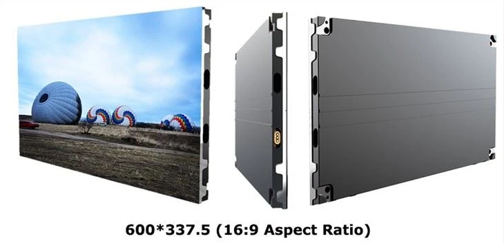 LSP Series Ultra Thin 600*337.5mm Small Pixel Pitch 16:9 Low Cost Front Service LED Video Wall For 2K/4K/8K LED TV